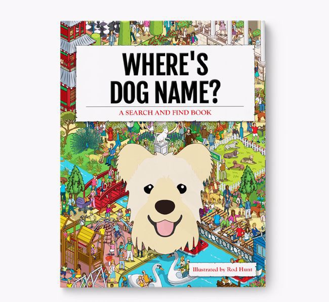 Personalized Where's {dogsName} Book